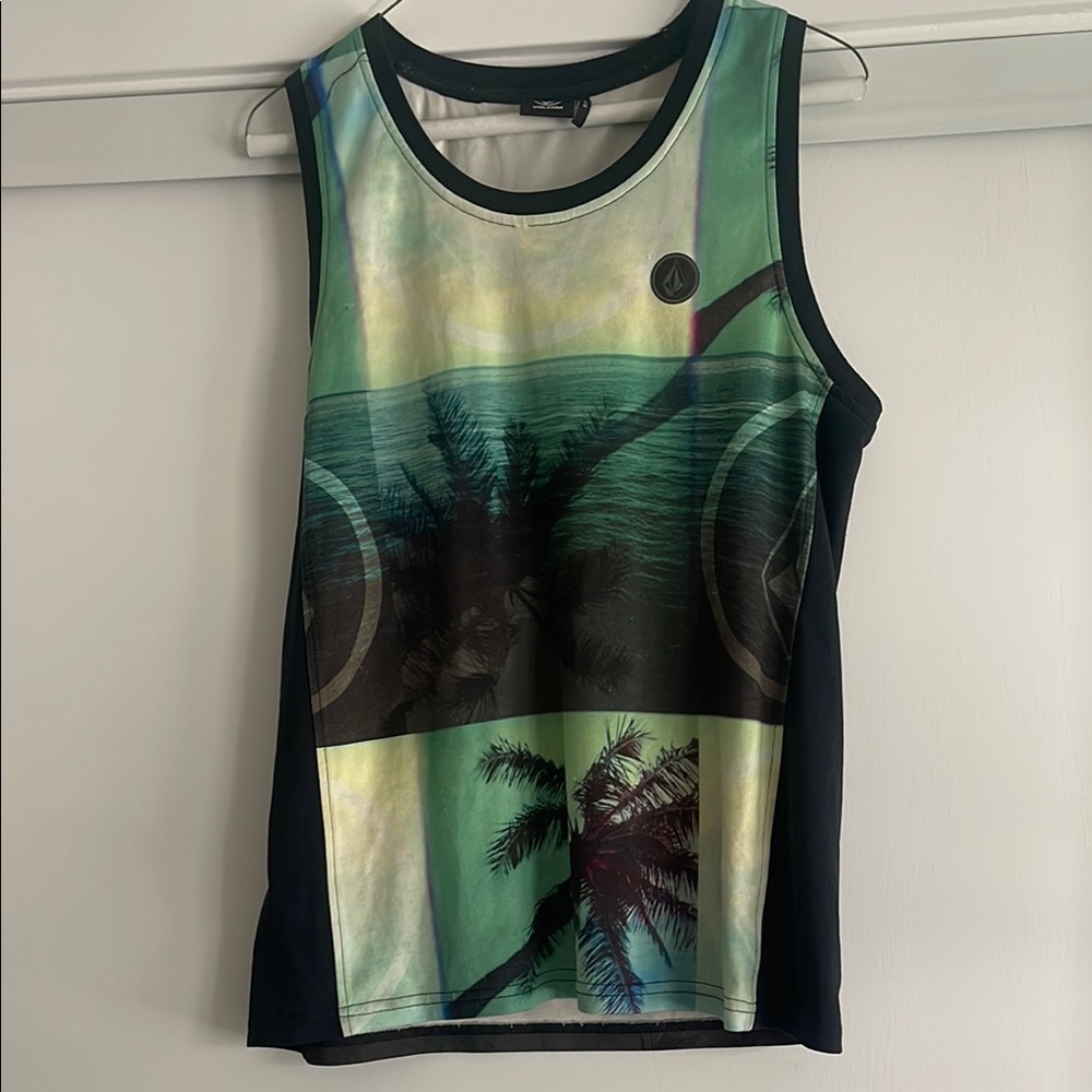 Volcom Multicolor Graphic Tank Top